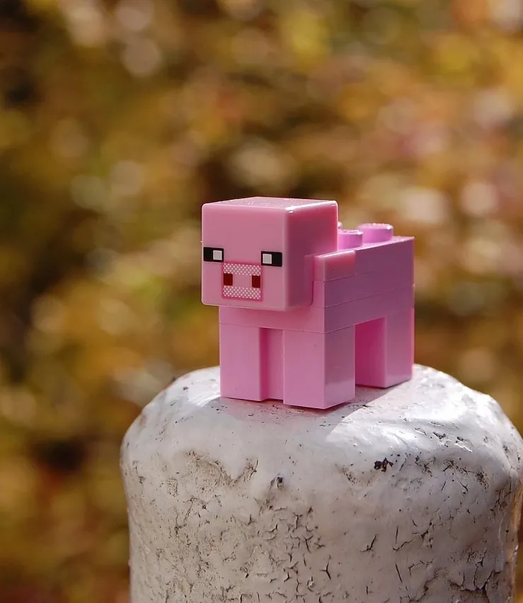 sekcja zlacz oraz klawiszy lampka blok minecraft