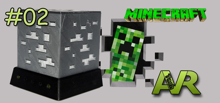 #02 Lampka RGB – Minecraft – PCB