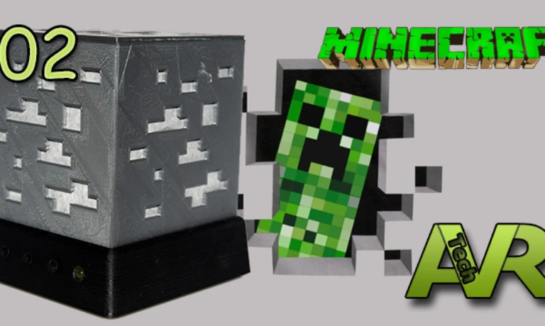 #02 Lampka RGB – Minecraft – PCB