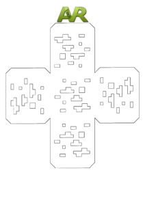 A4 klosz lampki bloku minecraft